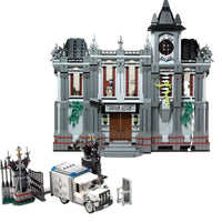 Thumbnail for Building Blocks Super Hero MOC 07044 Arkham Asylum Breakout Bricks Toy - 4