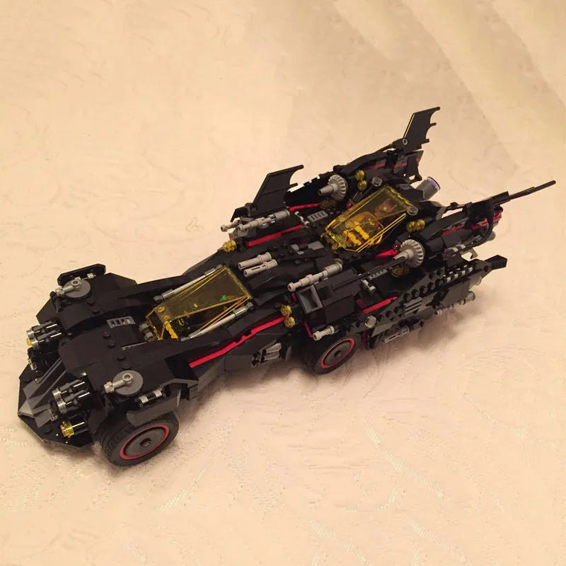 Building Blocks Super Hero MOC 07077 Ultimate Batman Batmobile Car Bricks Toy Construction Set Toys - 1