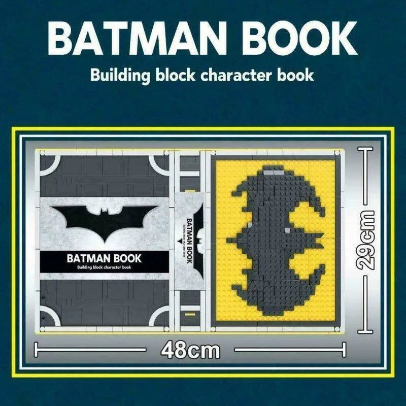 Batman Build Super Hero Batman Book Collection Building Blocks Toy