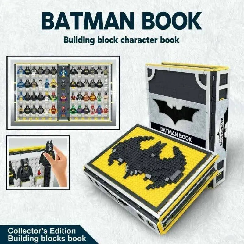 Building Blocks Super Hero MOC 13002 Batman Book Collection Bricks Toy - 3