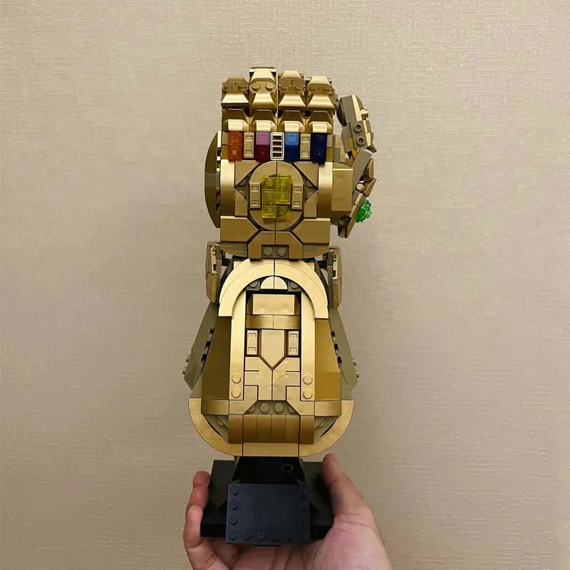 Building Blocks Super Hero MOC 2011 Marvel Infinity War Gauntlet Bricks Toys - 1