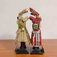 Thumbnail for Building Blocks Super Hero MOC 2011 Marvel Infinity War Gauntlet Bricks Toys Construction Set Toys - 7