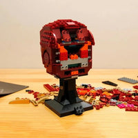 Thumbnail for Building Blocks Super Hero MOC 50015 Iron Man Bust Marvel Bricks Toy - 6