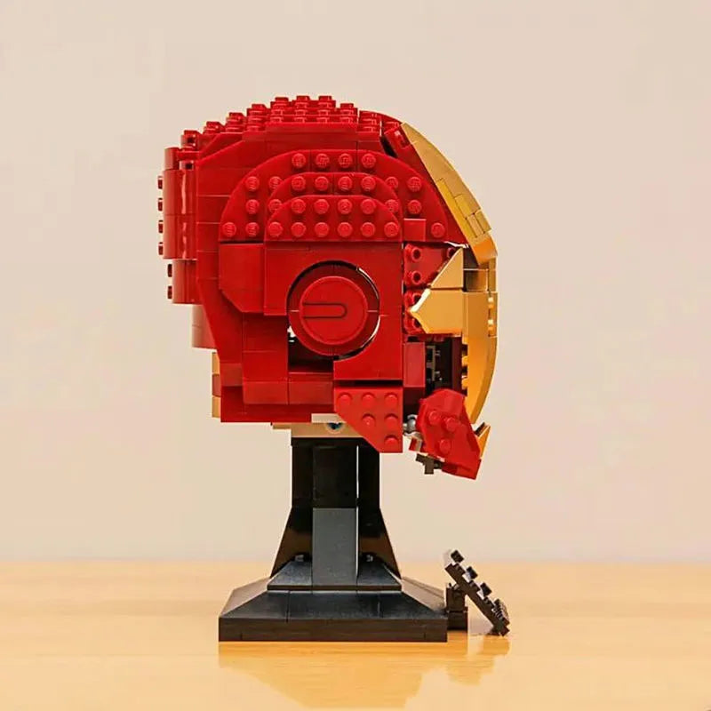 Super Hero MOC 50015 Iron Man Bust Marvel Bricks Toy