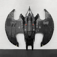 Thumbnail for Building Blocks MOC Super Hero Batman Movie 1989 Batwing Bricks Toy - 7