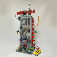 Thumbnail for Building Blocks MOC Super Hero Creator Expert Daily Bugle Bricks Toys EU Construction Set Toys - 1