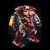 Thumbnail for Building Blocks MOC Super Hero Iron Hulkbuster Marvel Avengers Bricks Toy 55260 - 5