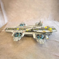 Thumbnail for Building Blocks Super Hero MOC Motorized RC SHIELD Helicarrier Bricks Toy EU Construction Set Toys - 15