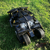 Thumbnail for Building Blocks MOC Super Hero Movie Batman Tumbler Car Bricks Toy EU - 6