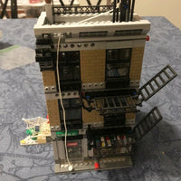 Thumbnail for LEGO model of a multi-story city building with fire escapes for Sanctum Sanctorum Showdown