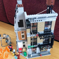 Thumbnail for LEGO model of a multi-story city building for Sanctum Sanctorum Showdown Super Hero toy