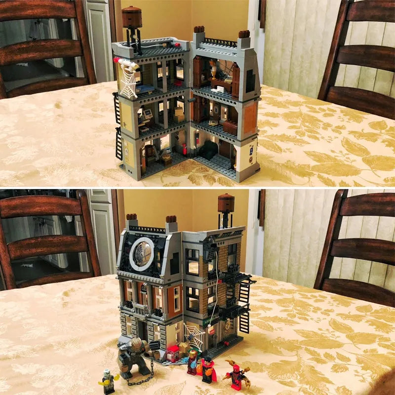 Building Blocks MOC Super Hero Sanctum Sanctorum Showdown Bricks Toy - 3