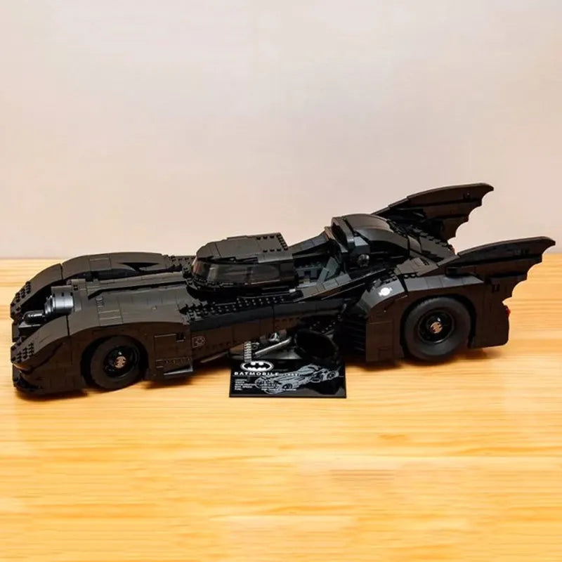 Building Blocks MOC Super Hero UCS Batman 1989 Batmobile Car Bricks Toy 59005 - 9