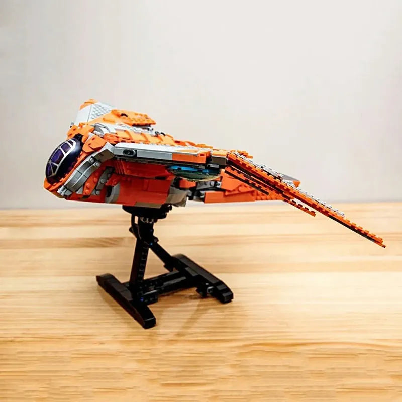 Building Blocks MOC Superheroes Avengers Guardians Ship Bricks Toys Construction Set Toys - 4