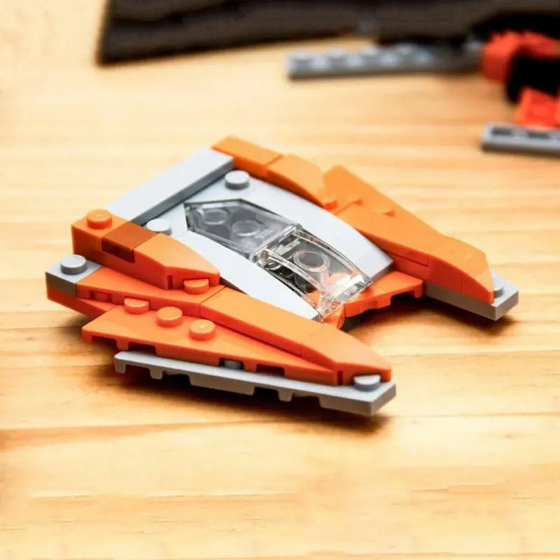 Building Blocks MOC Superheroes Avengers Guardians Ship Bricks Toys Construction Set Toys - 3