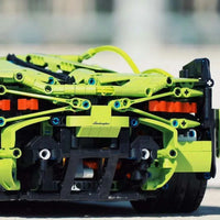 Thumbnail for Building Blocks Tech MOC 81996 Lambo Sian FKP37 Racing Car Bricks Toy EU - 11