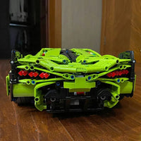 Thumbnail for Building Blocks Tech MOC 81996 Lambo Sian FKP37 Racing Car Bricks Toy EU - 7