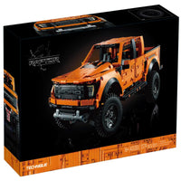 Thumbnail for Building Blocks Tech MOC A55355 Ford F-150 Raptor Pickup Truck Bricks Toy Construction Set Toys - 2