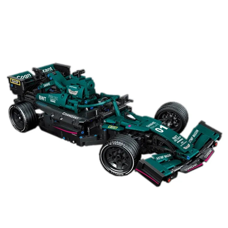 F1 Bricks Rc Tech MOC Concept F1 Formula Racing Car Bricks Toy C014
