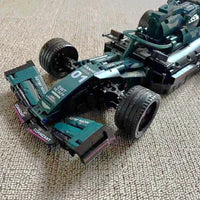 Thumbnail for Building Blocks Tech MOC Concept F1 Formula Racing Car Bricks Toy C014 - 8