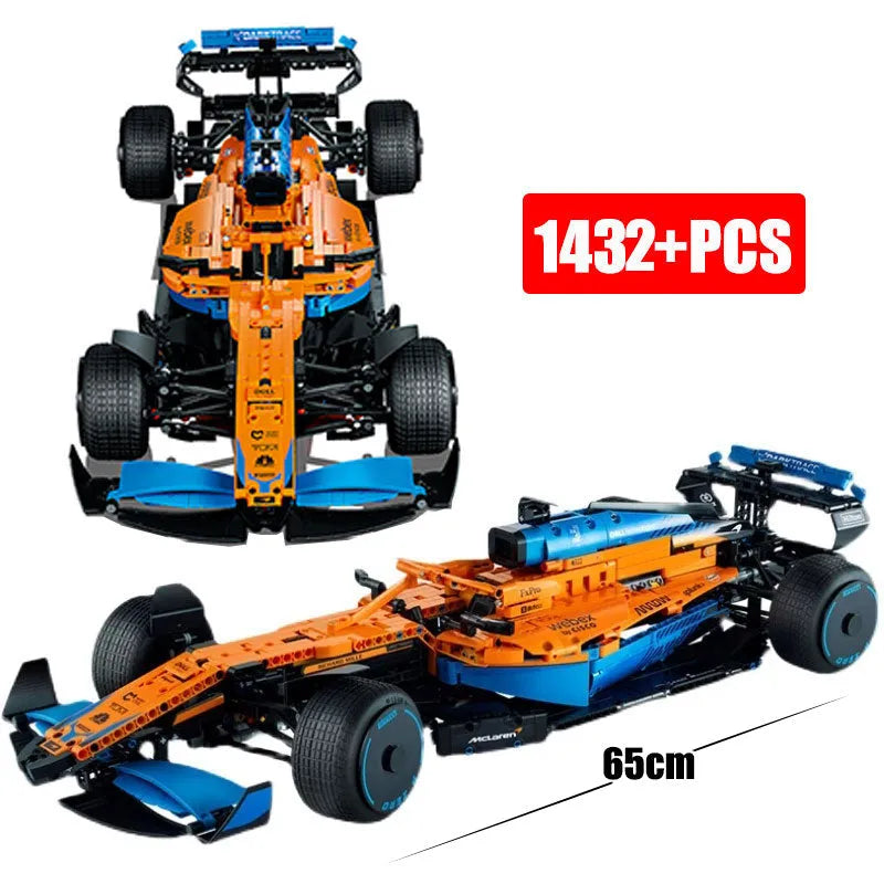 Building Blocks Tech MOC Concept F1 Formula Racing Car Bricks Toy C016 - 1