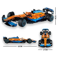 Thumbnail for Building Blocks Tech MOC Concept F1 Formula Racing Car Bricks Toy C016 Construction Set Toys - 5