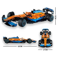 Thumbnail for Building Blocks Tech MOC Concept F1 Formula Racing Car Bricks Toy C016 - 5