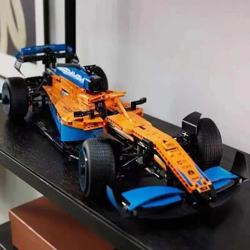 F1 Bricks Rc Tech MOC Concept F1 Formula Racing Car Building Blocks