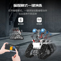Thumbnail for Building Blocks Tech Creative MOC 13011 Programming Robot Bricks Toy - 3