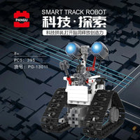 Thumbnail for Building Blocks Tech Creative MOC 13011 Programming Robot Bricks Toy - 4