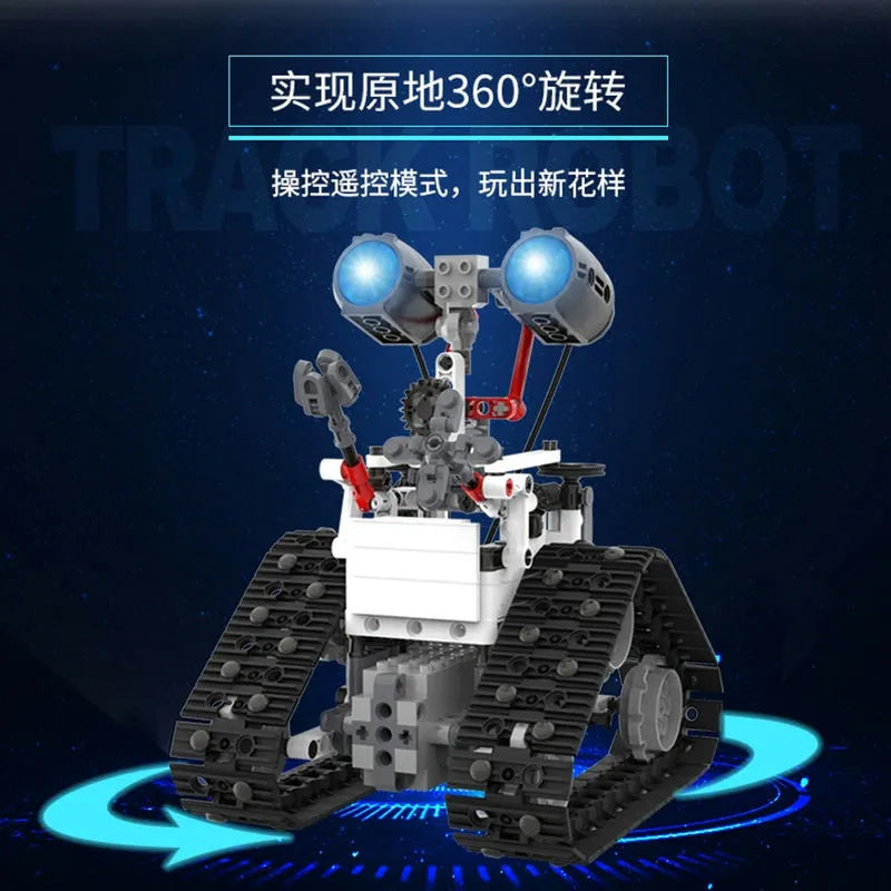 Building Blocks Tech Creative MOC 13011 Programming Robot Bricks Toy - 2