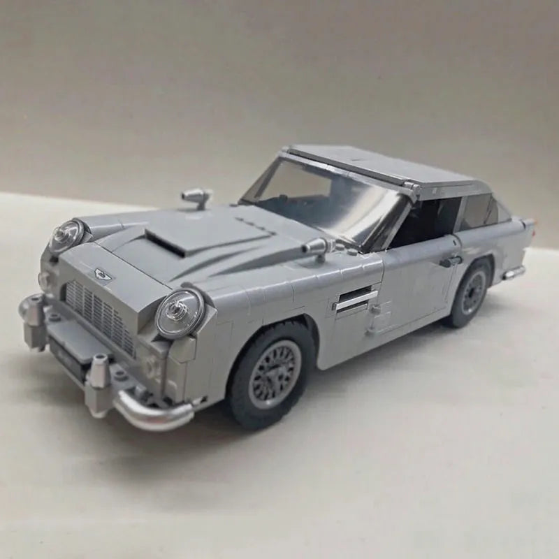 Building Blocks Tech MOC Expert Aston Martin DB5 Classic Car Bricks Toy EU - 5