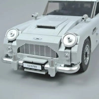 Thumbnail for Building Blocks Tech Expert MOC Aston Martin DB5 Classic Car Bricks Toy Construction Set Toys - 8