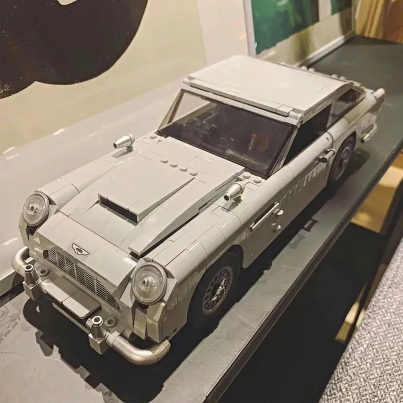 Building Blocks Tech Expert MOC Aston Martin DB5 Classic Car Bricks Toy Construction Set Toys - 6