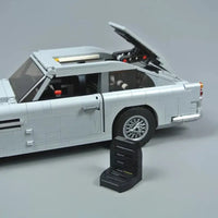Thumbnail for Building Blocks Tech Expert MOC Aston Martin DB5 Classic Car Bricks Toy Construction Set Toys - 11