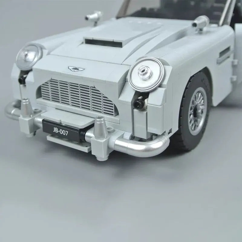 Building Blocks Tech Expert MOC Aston Martin DB5 Classic Car Bricks Toy Construction Set Toys - 3