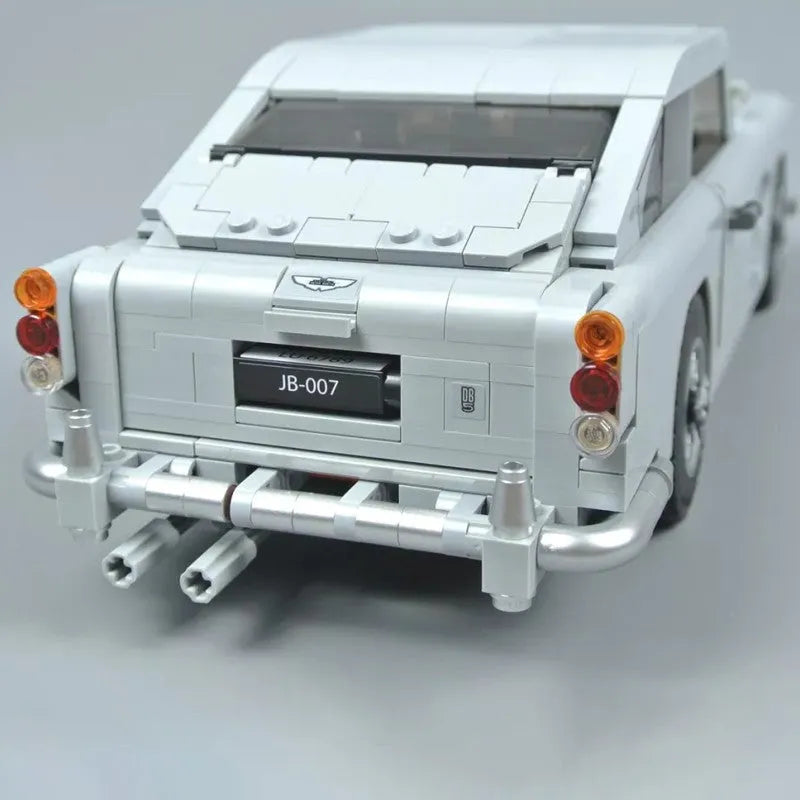 Building Blocks Tech Expert MOC Aston Martin DB5 Classic Car Bricks Toy Construction Set Toys - 9