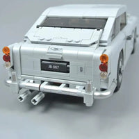 Thumbnail for Building Blocks Tech Expert MOC Aston Martin DB5 Classic Car Bricks Toy Construction Set Toys - 9