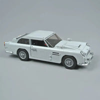 Thumbnail for Building Blocks Tech Expert MOC Aston Martin DB5 Classic Car Bricks Toy Construction Set Toys - 4