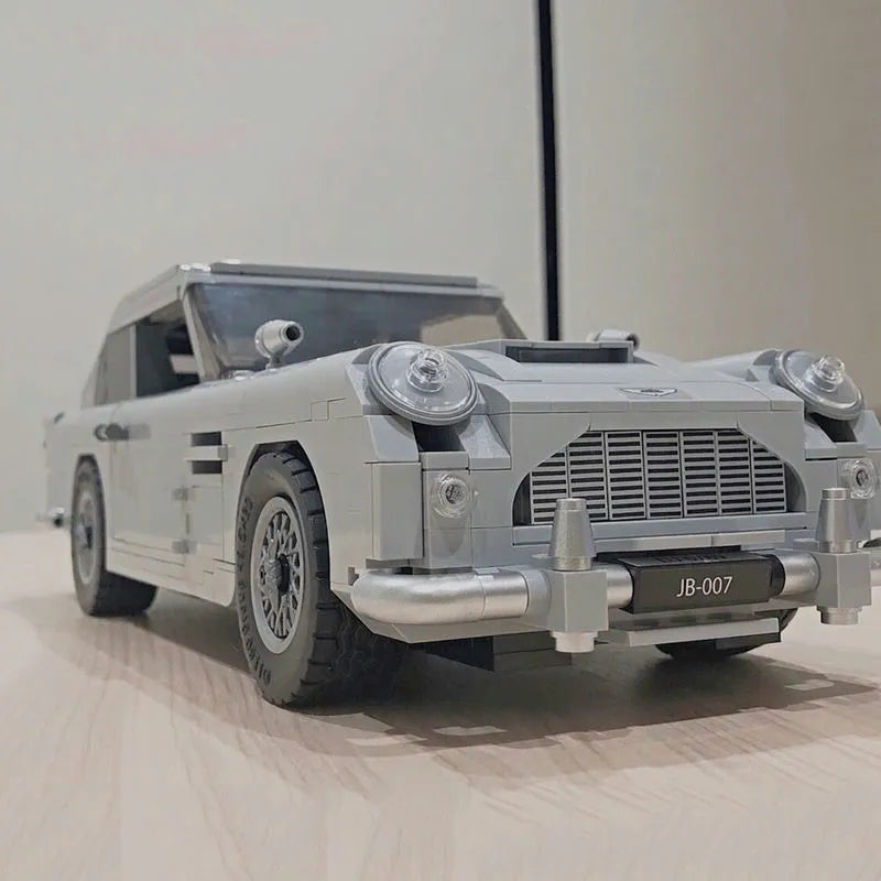 Building Blocks Tech Expert MOC Aston Martin DB5 Classic Car Bricks Toy Construction Set Toys - 7