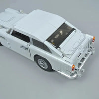 Thumbnail for Building Blocks Tech Expert MOC Aston Martin DB5 Classic Car Bricks Toy Construction Set Toys - 10