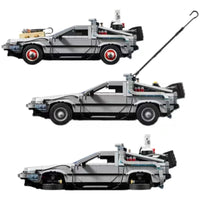 Thumbnail for Building Blocks MOC Tech Experts DeLorean DMC - 12 Back To The Future Car Bricks Toy - 3