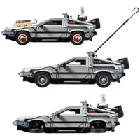 Thumbnail for Building Blocks MOC Tech Experts DeLorean DMC-12 Back To The Future Car Bricks Toy - 3