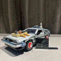 Thumbnail for Building Blocks MOC Tech Experts DeLorean DMC - 12 Back To The Future Car Bricks Toy - 11
