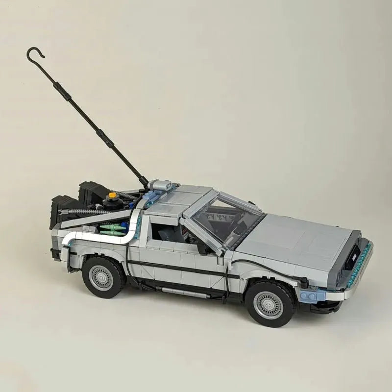 Building Blocks MOC Tech Experts DeLorean DMC-12 Back To The Future Car Bricks Toy - 5