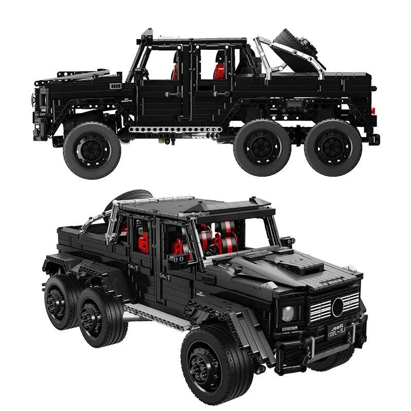 Building Blocks Tech MOC J901 Off-Road LAND CRUISER AMG SUV Bricks Toy - 1