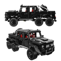 Thumbnail for Building Blocks Tech MOC J901 Off-Road LAND CRUISER AMG SUV Bricks Toy - 1