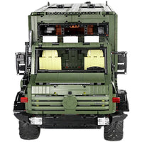 Thumbnail for Building Blocks Tech MOC J907 Off - Road Unimog RV Truck Bricks Toys - 5