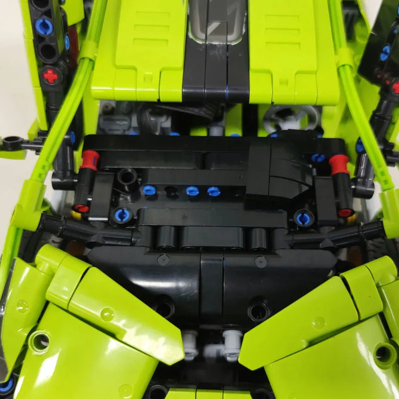 Building Blocks Tech MOC Lambo FKP37 Bull Racing Car Bricks Toy DB0088 Construction Set Toys - 20