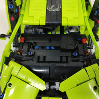 Thumbnail for Building Blocks Tech MOC Lambo FKP37 Bull Racing Car Bricks Toy DB0088 - 20